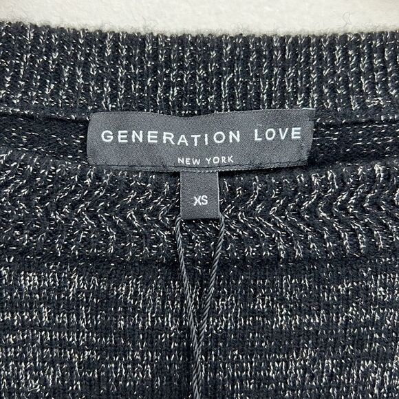 NWT Generation Love Edna Cashmere Blend Sweater Cape Size XS - Picture 4 of 11